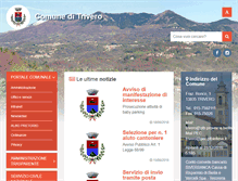 Tablet Screenshot of comune.trivero.bi.it